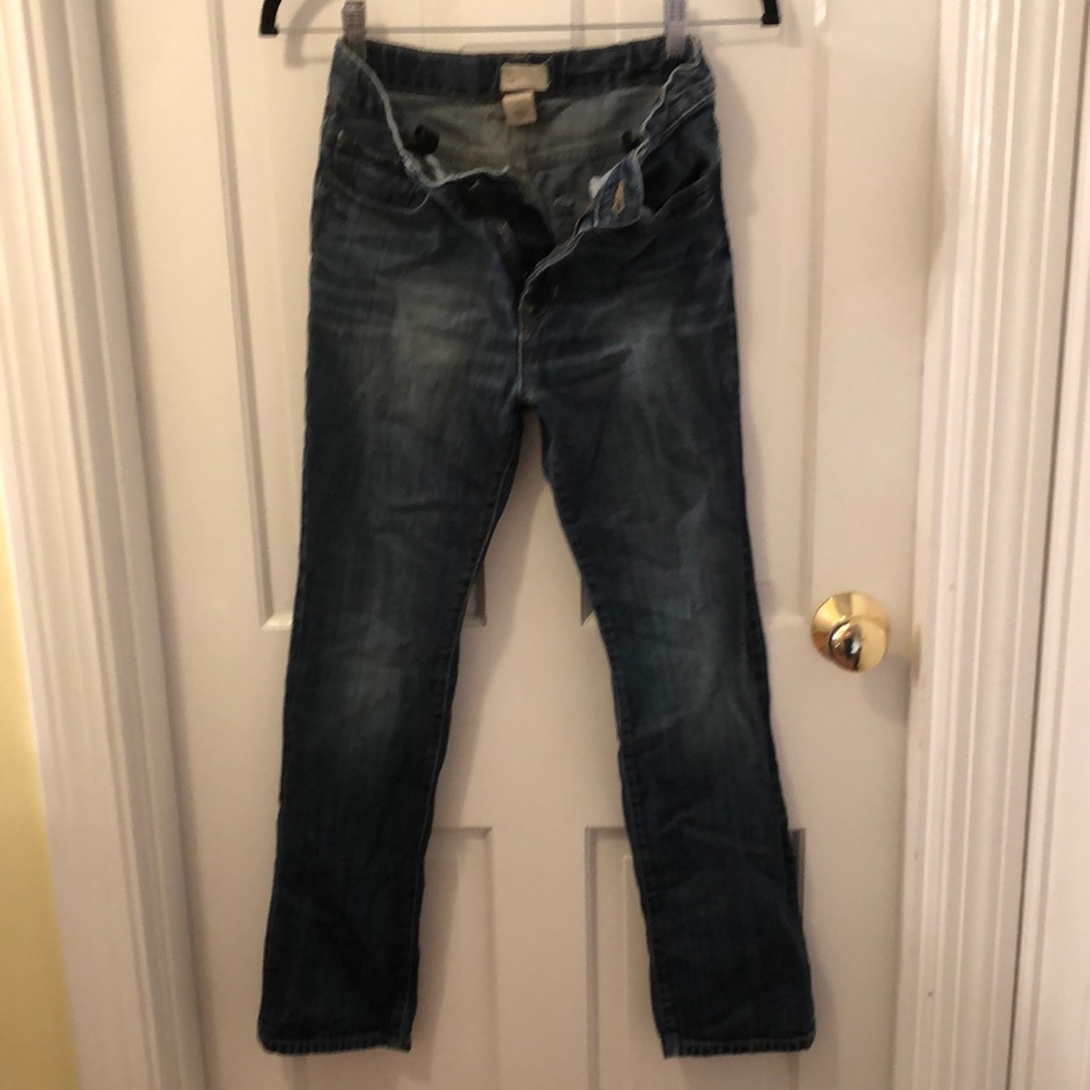 Gap jeans for boys. Distressed when bought.